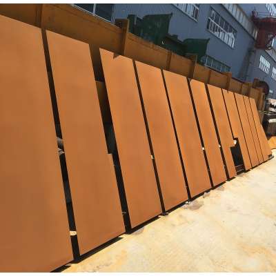 Corten Steel Wall Panel 3mm CORTEN B Cladding Price m2